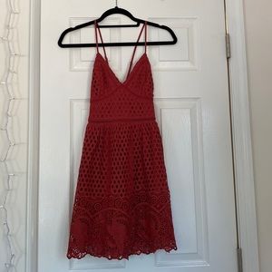 Abercrombie & Fitch Little Red Dress